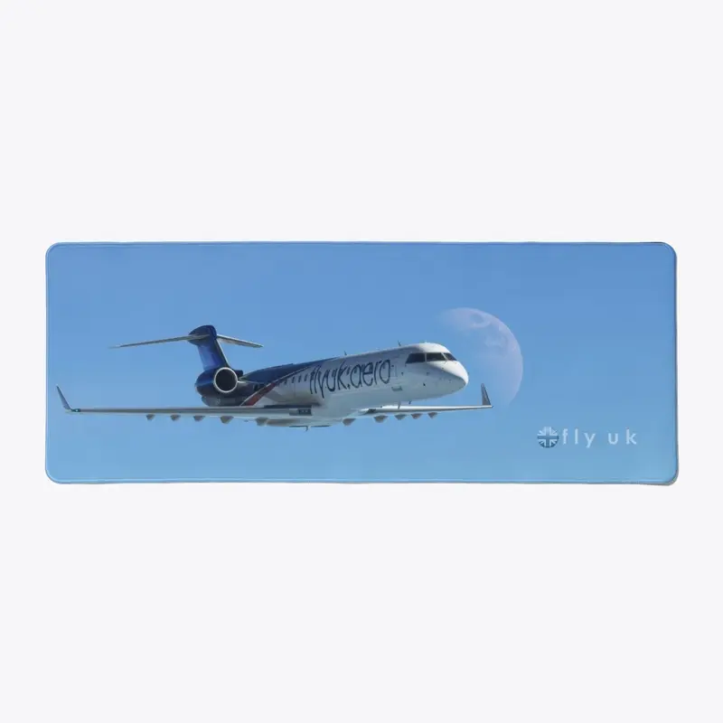 Fly UK CRJ Desk Mat