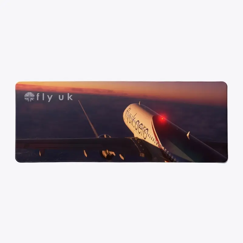 Fly UK A320 Desk Mat